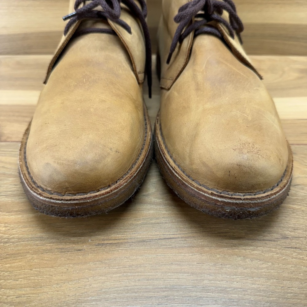 Astorflex Desert Chukka Boot Mens 10 EU 43 Tan Nubuck Leather Old Money Casual - Picture 4 of 12
